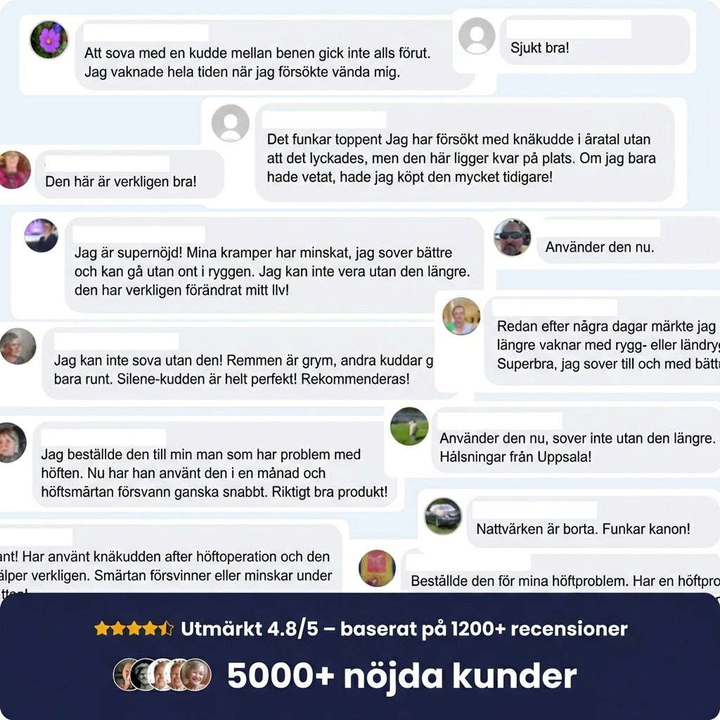 Fobeir knäkudde- För bättre morgnar