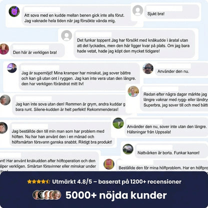 Fobeir knäkudde- För bättre morgnar