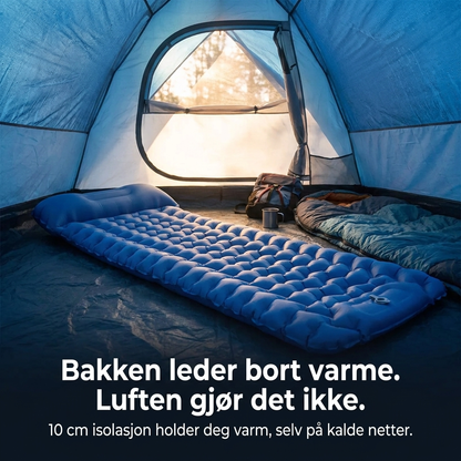 Tunly Komfortliggeunderlag med fotpumpe og pute